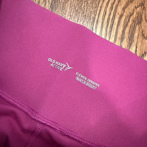 *Old Navy Active Womens Set of Three Leggings - Black, Gray, and Pink - Picture 6 of 11